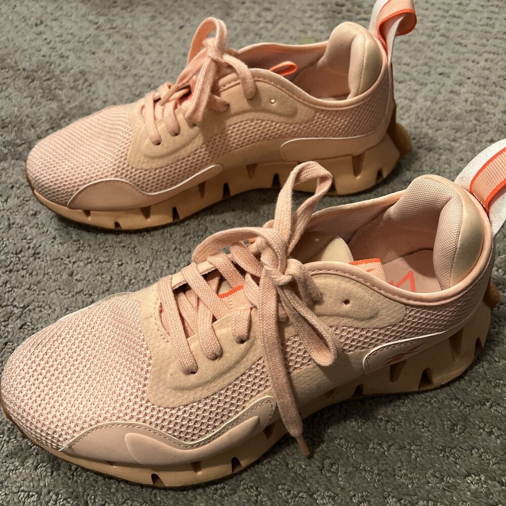 Reebok Zig Dynamica Size 9 Womens 28Y001 Shoes pink/pink
